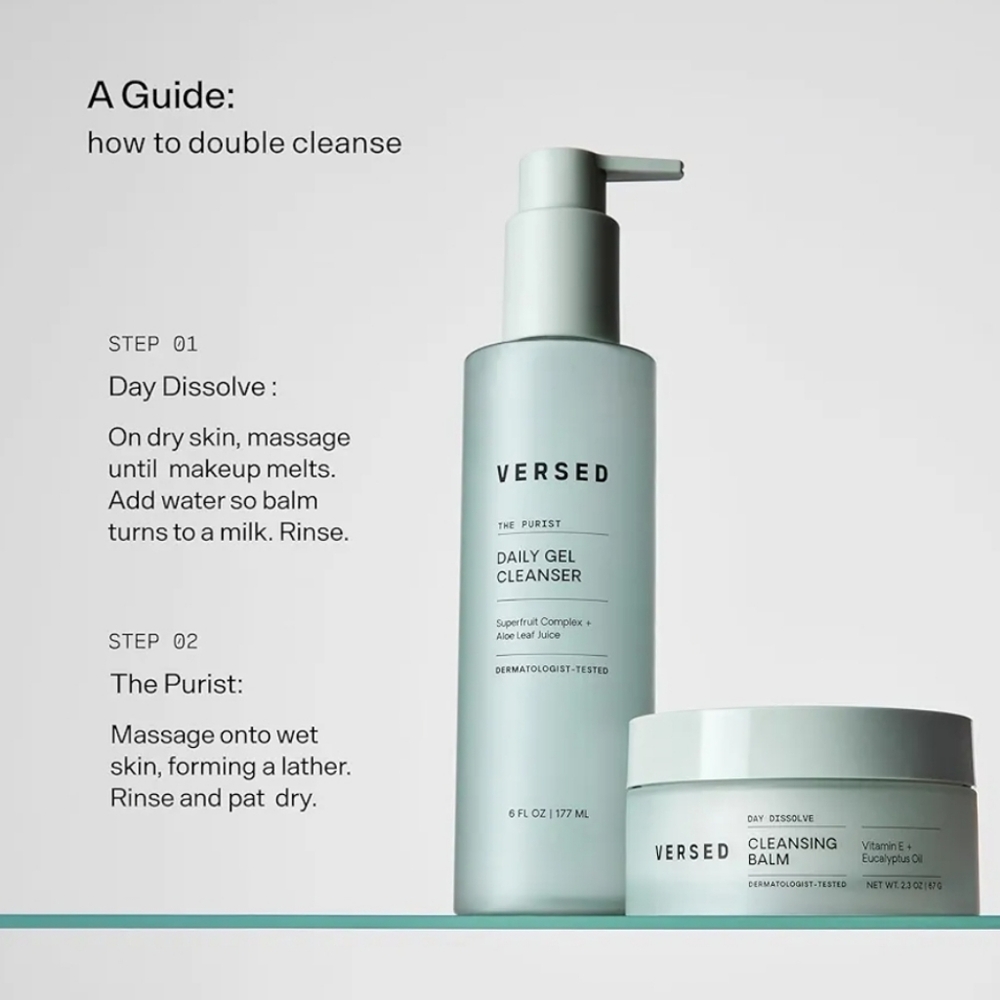 Versed The Purist Daily Gel Cleanser | Superfruit + Aloe | 6 oz - Picture 2 of 6